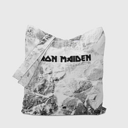 Сумка-шопер Iron Maiden white graphite, цвет: 3D-принт