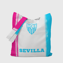 Сумка-шопер Sevilla neon gradient style по-центру, цвет: 3D-принт