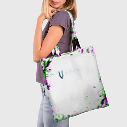 Сумка-шопер Vrising глитч краски, цвет: 3D-принт — фото 2