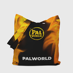 Сумка-шоппер Palworld - gold gradient по-центру