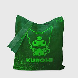 Сумка-шоппер Kuromi - green gradient