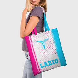 Сумка-шопер Lazio neon gradient style по-центру, цвет: 3D-принт — фото 2