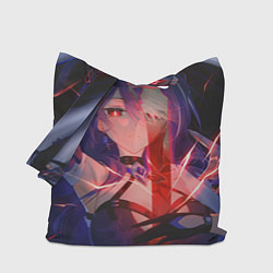 Сумка-шоппер Honkai Star Rail Black Swan beauty