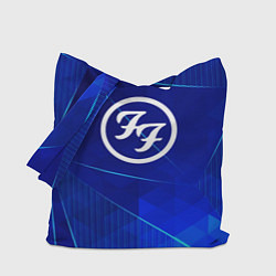 Сумка-шоппер Foo Fighters blue poly