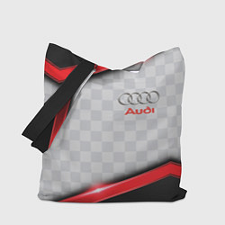 Сумка-шоппер AUDI auto texture