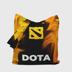 Сумка-шоппер Dota - gold gradient по-центру