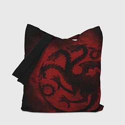 Сумка-шопер Targaryen house Game of Thrones, цвет: 3D-принт