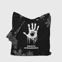 Сумка-шопер Снежный Death Stranding, цвет: 3D-принт
