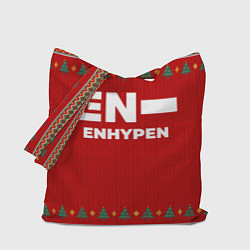 Сумка-шопер Enhypen new year, цвет: 3D-принт