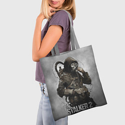 Сумка-шопер S t a l k e r 2 Heart of Chornobyl, цвет: 3D-принт — фото 2