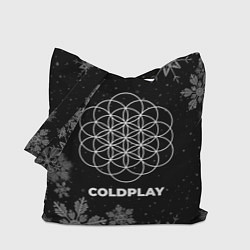 Сумка-шоппер Снежный Coldplay