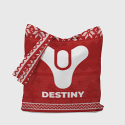 Сумка-шопер Новогодний Destiny, цвет: 3D-принт