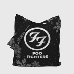 Сумка-шоппер Снежный Foo Fighters