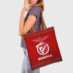 Сумка-шопер Benfica new year, цвет: 3D-принт — фото 2