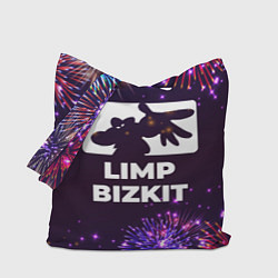 Сумка-шоппер Праздничный Limp Bizkit