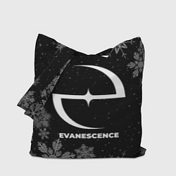 Сумка-шопер Снежный Evanescence, цвет: 3D-принт