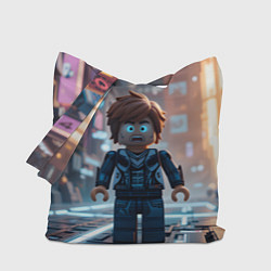 Сумка-шоппер Roblox испуганный человечек