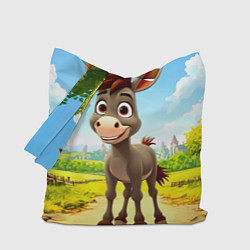 Сумка-шоппер Ослик