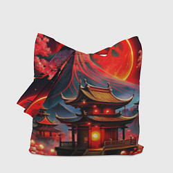 Сумка-шоппер Japan red nature