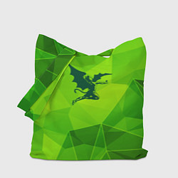 Сумка-шоппер Black Sabbath green poly