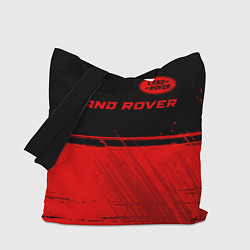 Сумка-шоппер Land Rover - red gradient посередине