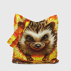 Сумка-шоппер Еж в огне