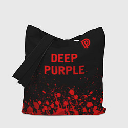 Сумка-шоппер Deep Purple - red gradient посередине