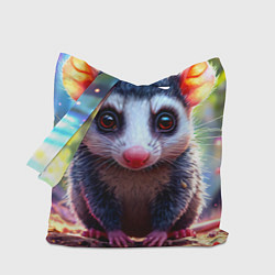 Сумка-шоппер Опоссум в лесу