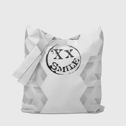 Сумка-шоппер Avril Lavigne white poly