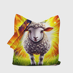 Сумка-шоппер Овечка в ярких лучах