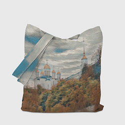 Сумка-шоппер Храм на горе