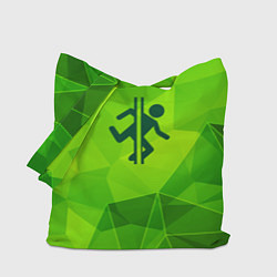 Сумка-шоппер Portal green poly