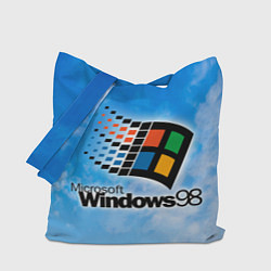 Сумка-шопер Mindows 98 logo, цвет: 3D-принт