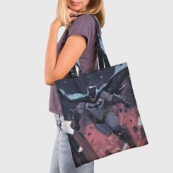 Сумка-шопер Полет Бэтмена, цвет: 3D-принт — фото 2