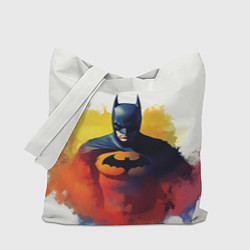 Сумка-шоппер Бэтмен в краске
