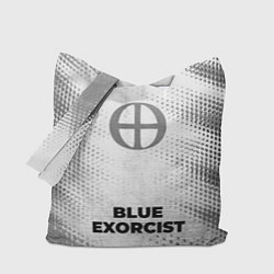Сумка-шопер Blue Exorcist - white gradient по-центру, цвет: 3D-принт