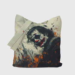 Сумка-шоппер Джокер стиль красок