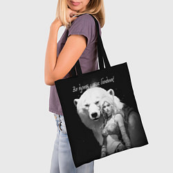 Сумка-шопер Все дуреют с этих блондинок, цвет: 3D-принт — фото 2