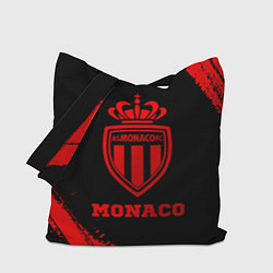 Сумка-шопер Monaco - red gradient, цвет: 3D-принт