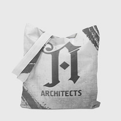 Сумка-шоппер Architects - white gradient
