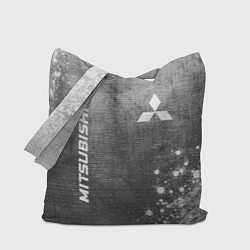 Сумка-шоппер Mitsubishi - grey gradient вертикально