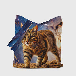 Сумка-шоппер Пиксибоб в космосе