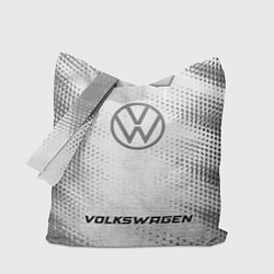 Сумка-шоппер Volkswagen - white gradient по-центру