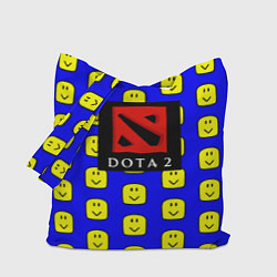 Сумка-шоппер Dota smile pattern