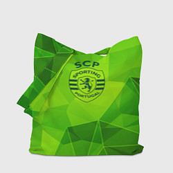Сумка-шоппер Sporting green poly