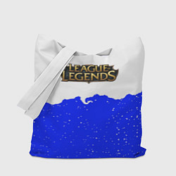 Сумка-шопер League of Legends ночь, цвет: 3D-принт