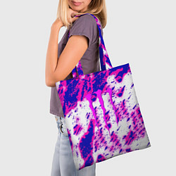 Сумка-шопер Monster energy краски гранж, цвет: 3D-принт — фото 2