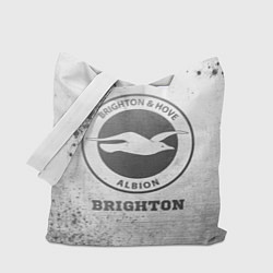 Сумка-шопер Brighton - white gradient, цвет: 3D-принт