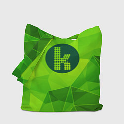 Сумка-шоппер The Killers green poly