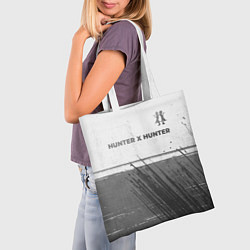 Сумка-шопер Hunter x Hunter - white gradient посередине, цвет: 3D-принт — фото 2
